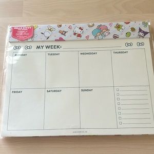 Weekly Desk Pad